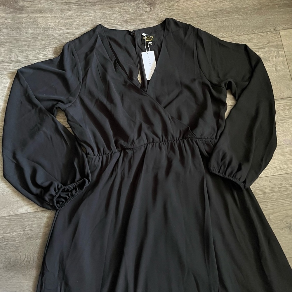 NWT Baltic Born R.S.V.P. Sugar Lips Breanne Faux Wrap Maxi Dress Size XL - Picture 5 of 6